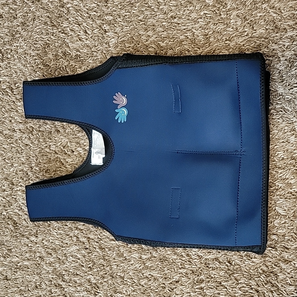 Weighted compression sensory vest